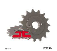 JT Sprockets Pignone F270 15 denti Passo 520 Innesto grande Diam. int. 18/20