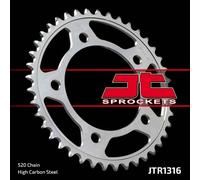 Jt Sprockets 520 Jtr1316.38 Steel Rear Sprocket Argento 41t