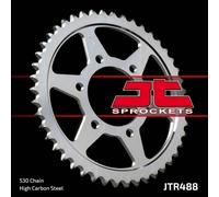 Jt Sprockets 530 Jtr488.38 Steel Rear Sprocket Argento 46t