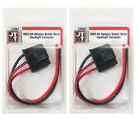 JTT Cavo 2788F Femmina Pigtail Socket 9003 HB2 H4 Due Cablaggi Lampadina Fari
