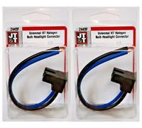 JTT Filo 2449F Femmina Pigtail Presa H7 Luce DRL Lampada Diurna Presa Spina