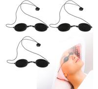 JTUYPT 3 PCS Occhiali Infrarossi e Protettivi Solarium Occhialini Sole Occhiali di Sicurezza Occhiali Protettivi Laser Protezione per Beauty Clinic e Trattamento Cosmetico