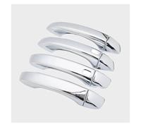 JTWMTY Interno Parti Ricambio Decorative Copertura Maniglia Porta Esterna Dell'auto Per MG ZS 2017-2022(Silver 2 button)