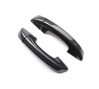 JTWMTY Interno Parti Ricambio Decorative Copertura Maniglia Porta Esterna Dell'auto Per Per Scirocco 3 Mk3 2008-2015(Carbon fiber)