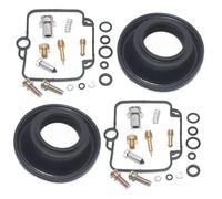 JTWMTY Kit revisione carburatore 2SET Accessori per Moto Kit di Riparazione Carburatore Diaframma Vuoto per A&prilia per Pegaso F 650 Cube(Style 1)