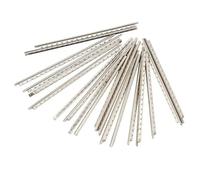 JTYUERWQ 19 Pz/Set 2.0mm Chitarra Fret Wire Set Argento Bianco Rame Ottone Fret Wire Parti di Ricambio per Chitarre Classiche in Legno Parti di Chitarra