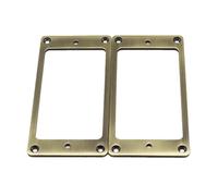 JTYUERWQ 2 Pz Anello Pickup per Chitarra Telaio di Copertura Piatto in Metallo Anelli di Montaggio Pickup per Chitarra LP/SG Montaggio di Ricambio 2x2mm Parti di Chitarra(Bronze)