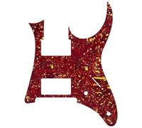 JTYUERWQ Parti del battipenna per Chitarra elettrica 5 Pezzi di Parti per Chitarra Elettrica per Battipenna per Chitarra HH Humbucker Pickup Scratch Plate Colore Multiplo(4Ply7)