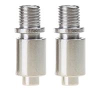 JTYUERWQ Presa per Braccio Tremolo per Chitarra Elettrica da 2 Pezzi Presa per Barra Whammy per Sistema A Ponte Tremolo Doppio Durevole Parti di Chitarra(Silver)