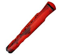 JTYUERWQ Professional Guqin Guqin Fuxi Centenario Vecchio Legno di Abete Lacca Grezza Naturale Fatto A Mano Classico Livello di Collezione Zhongni QIN A Sette Corde(Red)