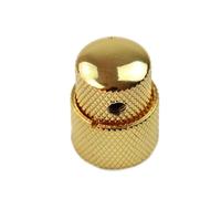 JTYUERWQ Tappo del Potenziometro A Cupola in Metallo con Doppia Manopola Concentrica per Parti E Accessori per Chitarra con Volume Tono Basso per Chitarra Elettrica Parti di Chitarra(Gold)