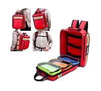 JTYX Borsa per Pronto Soccorso Zaino per traumatologia Borsa per Infermiera Vuota con Manico e Tracolla per Assistenza domiciliare, Visita in ospizio, Viaggio o Evento di Emergenza