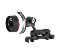 JTZ DP30 15mm/19mm Rail Cine Lens Follow Focus Puller per Sony FS700 Canon C300 C500 Blackmagic URSA Mini BMPCC 4K 6K ARRI RED A7 A7R A7S A9 ARRI Lens Video Cinema DSLR