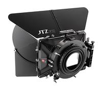 JTZ DP30 4 x 5,7 Cine fibra Mattebox full-optional Matte Box con 15 mm/19 mm asta adattatore per DSLR Video DV Camcorder Nikon D750 D850 D810 Canon 5D Mark II III IV 6D mk2 Sony A9 A7 II III A7SRII