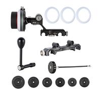 JTZ dp30 Cine Follow Focus di messa a fuoco a serraggio rapido montaggio/Quick release 15 mm/19 mm Kit per fs700 C300 C500 BMCC Ursa Mini A7 M2 GH4 gh5 obiettivo Arri PL