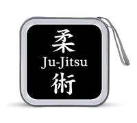 Ju Jitsu - Custodia protettiva per CD con 40 scomparti, per auto, casa, viaggio