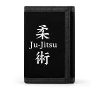 Ju Jitsu - Portafogli con stampa a tre pieghe, con tasca frontale, con finestra identificativa, idea regalo per uomini e donne, Stile:, Taglia unica, MHXYZHW