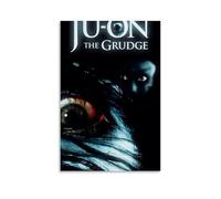 JU-ON - Poster artistico da parete con stampa artistica su tela, motivo: The Grudge, poster artistico per stanza, 20 x 30 cm, senza cornice