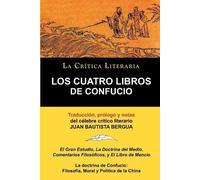 Juan Bautista B Los Cuatro Libros de Confucio, Confucio y Mencio, Co (Tascabile)