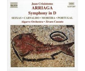 Juan Crisostomo Arriaga Symphony in D (Cassuto, Algarve Orchestra) (CD) Album