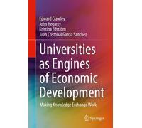 Juan Cristobal Garcia Sanchez Edward Universities as Engines (Copertina rigida)