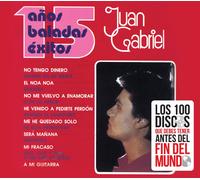 Juan Gabriel 15 Anos, Baladas, Exitos (CD)