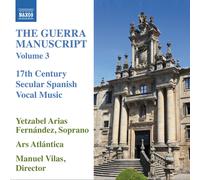 Juan Hidalgo The Guerra Manuscript - Volume 3 (CD) Album
