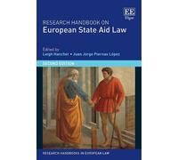 Juan J. Piernas Lóp Research Handbook on European State Aid L (Copertina rigida)