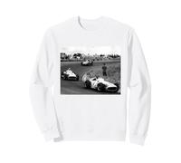 Juan Manuel Fangio Zandvoort GP Olandese 1955 Auto da Corsa Felpa