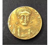 JUANLI Commemorative Coin Ancient Greek Big Eye Woman Portrait Souvenir Coin Decoration Collection Medal Gift