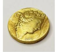 JUANLI Commemorative Coin Ancient Greek Sasothian German Antique Coin Hercules Collection Medal Home Decoration