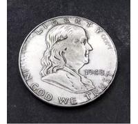 JUANLI Moneta commemorativa degli Stati Uniti del 1948 Franklin Replica Souvenir Coin Colleziona Decorazioni per la casa Medaglia Regalo