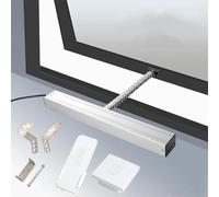 JuanNest Actuatore di Apri della Finestra Elettrica con Telecomando E Interruttore, Apri della Finestra Automatica per Lucernari, Finestre di Vent di Sospensione E Ventilazione del Tetto 800mm