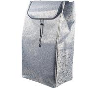 JuanNest Borsa di Ricambio per Carrello della Spesa - Custodia Riutilizzabile in Tessuto Oxford, Borsa per Carrello della Spesa Domestica Grande capacità con Tasche Laterali, Deposito di Viaggio D