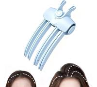 JuanNest Clip Riscaldante per Capelli, Pettine Alza Radici, Accessorio per Volume Extra, Effetto Senza Pieghe, 2 Temperature Regolabili, Adatto A Capelli Spessi E Sottili C