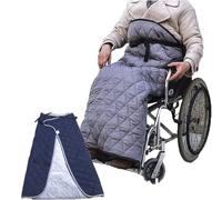 JuanNest Coperta Invernale per Sedia A Rotelle Comoda, Impermeabile, Antivento per La Parte Inferiore del Corpo E per Le Gambe per Anziani Disabili, Adatta Universale per Sedie A Rotelle Blue