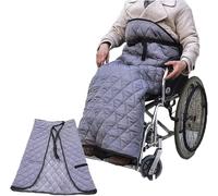 JuanNest Coperta Invernale per Sedia A Rotelle Comoda, Impermeabile, Antivento per La Parte Inferiore del Corpo E per Le Gambe per Anziani Disabili, Adatta Universale per Sedie A Rotelle Gray