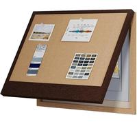 JuanNest Copertura for Contatore di Luce Interno con Feltro, Coperchio Decorativo for Quadro Elettrico, Scatola di Distribuzione Copri Contatore Flip Nascondi Decorazione Soggiorni Box B,58x46x3cm