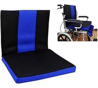 JuanNest Cuscino per Sedia A Rotelle, Cuscino per Sedia A Rotelle Pieghevole Cuscino A Nido d'Ape Antidecubito Cuscino per Sedia A Rotelle Confortevole E Traspirante Supporto per La Schiena