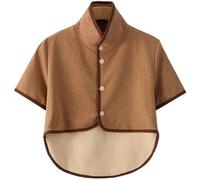 JuanNest Giacca Calda A Mantella da Donna,Scalda Cervicale E Spalle,Scalda Caldo,Scalda Collo Cervicali,Mantieni Caldo Uomo Donna Collo Avvolgente Protezione per Le Spalle,Scialle Invernale Caldo C,M