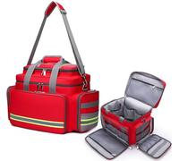 JuanNest Kit di Pronto Soccorso per Paramedici E Uso Sportivo,Escursionismo,Zaino Medico di Emergenza Vuoto,Kit di Pronto Soccorso per Casa E Lavoro,Zaino Sanitario,Impermeabile,Grande capacità C