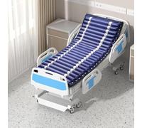 JuanNest Kit Materasso Antidecubito A Strisce Ad Aria Alternata, Strisce Intercambiabili, Compressore Incluso, PVC Medico - Previene Le Piaghe da Decubito,Materasso Impermeabile per Anziani W110CM