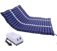 JuanNest Kit Materasso Antidecubito Ad Aria E Pompa A Pressione Regolabile, Prevenzione E Alleviamento delle Ulcere da Pressione, Celle d'Aria Rimovibili per Pazienti Allettati 195×150cm