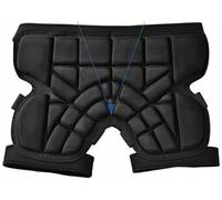 JuanNest Pantaloncini con Protezione per L'anca per Anziani, Imbottitura, Assorbimento degli Urti, Anca,Coccige,Prevenzione delle Cadute,Fratture,Protezione Anticaduta per Disabili XL(Waist 90-106CM)