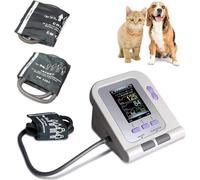 JuanNest Polsino per Monitor della Pressione Sanguigna A LED Veterinario Digitale, Sfigmomanometro Elettronico con 3 Polsini per Cani/Gatti/Animali Domestici Cura degli,Attrezzatura Veterinaria