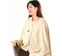 JuanNest Scialli Riscaldati per Donne,Coperta da Viaggio per Esterni per Anziani,Coperta Riscaldante con 3 Livelli di Sicurezza Portatile E Morbida,Coperta Riscaldante Indossabile per Divano Sofà C