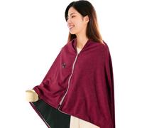 JuanNest Scialli Riscaldati per Donne,Coperta da Viaggio per Esterni per Anziani,Coperta Riscaldante con 3 Livelli di Sicurezza Portatile E Morbida,Coperta Riscaldante Indossabile per Divano Sofà A