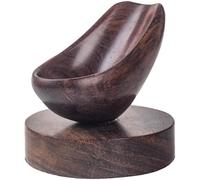 JuanNest Supporto per Pipe per Tabacco in Legno, Supporto Portatile per Pipa da Tabacco, Supporto per Pipa da Fumo, Compatibile con La Maggior Parte delle Pipe, Espositore per Pipa per Una Facile B