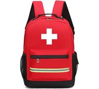 JuanNest Zaino di Salvataggio D'emergenza,capacità Media,EMS, Borse Elite,Sicurezza E Kit di Sopravvivenza da Campeggio, Kit di Pronto Soccorso,Borse per Effetti Personali dei Pazienti,Solo Zaino G