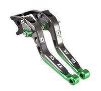 JUANNING per SY&M DRGBT DRG 158 2018-2025, Accessori per Moto, Leva Freno Frizione Pieghevole Ed Estensibile in Alluminio CNC, Regolabile Ed Estensibile(Style J)